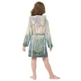 thumbnail image 7 of FORMRS Niños Bathrobe Unisex Hooded Robe Soft Plush Pajamas Sleepwear, Size 10-12T, Night Deer, 7 of 7