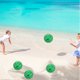 thumbnail image 4 of ColoMX Pelota de piscina de sandía: pelota de playa inflable de sandía colorida de 20 cm - Accesorio de fiesta para pasar, bucear y rebotar bajo el agua, 4 of 7