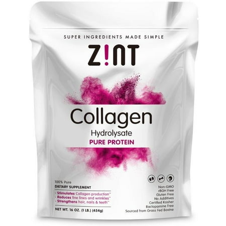 1 Lb Ground Beef Recipes - Zint Collagen Hydrolysate Powder Grass Fed Kosher Beef Collagen Peptides 1 Lb (10 Pack)
