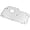 Stainless Steel, variant on Houzer BG-3250 37" x 16.5" Sink Bottom Stainless Steel Wirecraft Bottom Grid 27-Inch by 16.5-Inch