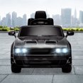 thumbnail image 6 of Licensed Dodge Challenger Kids Electric Car 12V Ride On Car Battery Powered Electric Vehicles with Remote Control, LED Lights, Bluetooth, MP3 for Boys Girls, 6 of 9