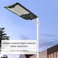 thumbnail image 3 of Solar Street Lights Outdoor with 181 LED Beads, IP65 Waterproof Solar Flood Lights for Parking Lot, Garden, Street Side Road, Courtyard Villa and City Square - Automatic Dusk to Dawn Lighting, 3 of 9