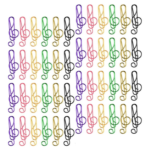 OUNONA 100pcs Paper Clips Metal Paper Clips File Document Paper Clips Office Small Paperclips