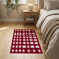 thumbnail image 3 of ODIKA 2'x3' Washable Doormat Non-Slip, Low Pile Plaid Striped Crosshatch Covering Checked Checkered Christma for Entryway, Kitchen, Laundry Room, 3 of 7