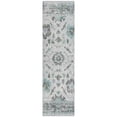 thumbnail image 2 of Addison Rugs Chantille Indoor/Outdoor Traditional Border Teal Machine Washable Runner Rug, 2'3" x 7'6", 2 of 8