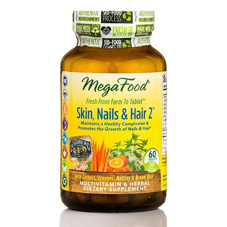 Nails 60 Tablets - Skin, Nails & Hair 2 - 60 Tablets by MegaFood