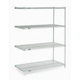 thumbnail image 2 of Nexel Wire Shelving Add-On, Poly-Z-Brite, 54"W x 14"D x 86"H, 2 of 4