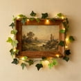 thumbnail image 5 of DAMAI Twinkling Tree Fairy Light Olive Vine, Twinkle Halo 6/16/32ft Pre-Lit Mossy Vine Branch Garland Lights, Farmhouse Mantle Table Garlands for Thanksgiving Christmas Home Decor, 5 of 7