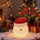 thumbnail image 1 of Luz Nocturna Lámpara de mesa de silicona con luz nocturna de Papá Noel, activada por tacto, para decoración navideña del salón (1 unidad) Rkxzt, 1 of 4