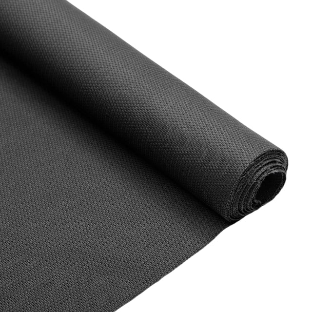 Repuestos Únicos de Bargain Tela de Cabecera de Malla Transpirable para Reparación de Techo Interior DIY para Automóviles, Camiones, RV, SUV, Tela de Malla Transpirable Negra 79" L x 60" W