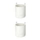 thumbnail image 4 of Cesta de almacenamiento Yuarrent canasta de alambre fácil de transportar blanco S, 4 of 6