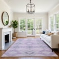 thumbnail image 7 of Addison Rugs Mayfield Premium Machine Washable Transitional Aztec Lavender Rectangle Rug, 10' x 14', 7 of 7