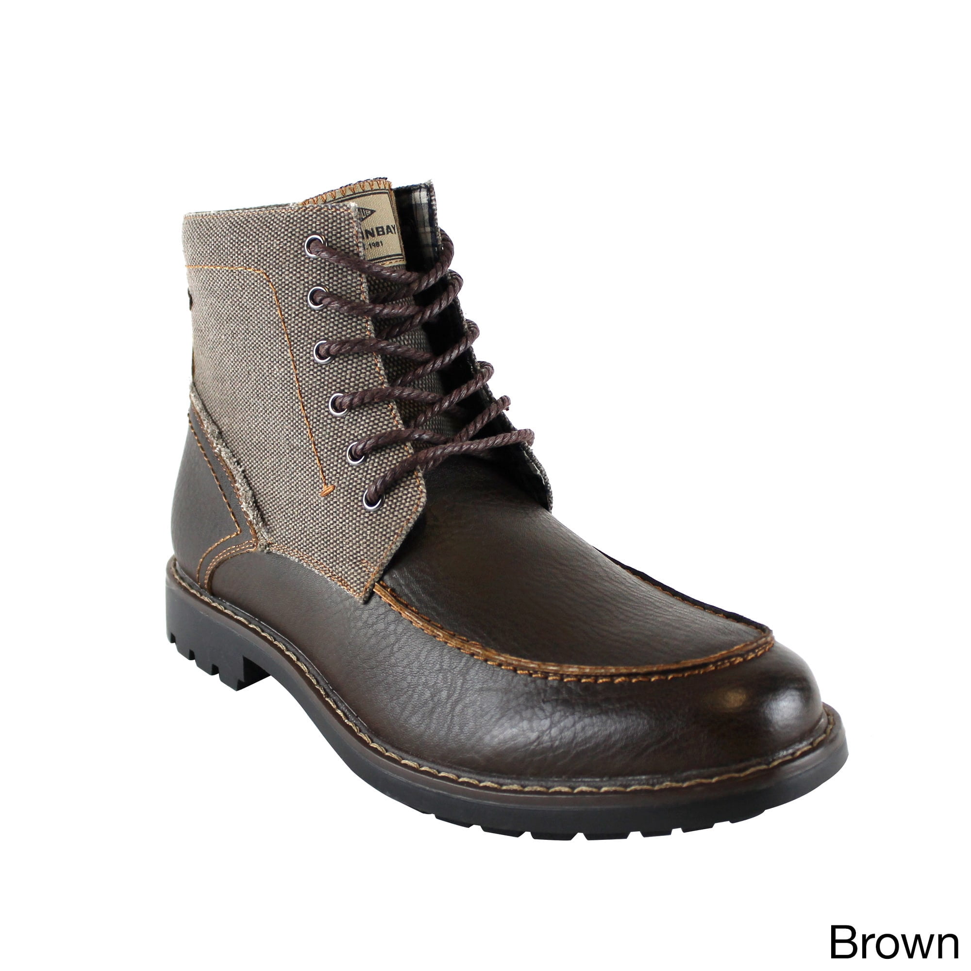 UNIONBAY Men's Jackson Plain Toe Boot 