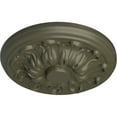 thumbnail image 3 of Ekena Millwork 7 7/8"OD x 1 1/2"P Millin Ceiling Medallion (Fits Canopies up to 2"), Hand-Painted Witch Hazel, 3 of 7