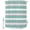 Turquoise Grey, variant on Aqua Grey White Stripe Shower Curtains for Bathroom, Rustic Modern Turquoise Striped Waterproof Fabric Shower Curtain, Decorative Bathroom Curtain for Bathtub, 66"x72" , No Hooks Included
