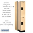 thumbnail image 4 of Salsbury Industries  Designer Wood Locker - Maple - Double Tier - 1 Wide, 4 of 4