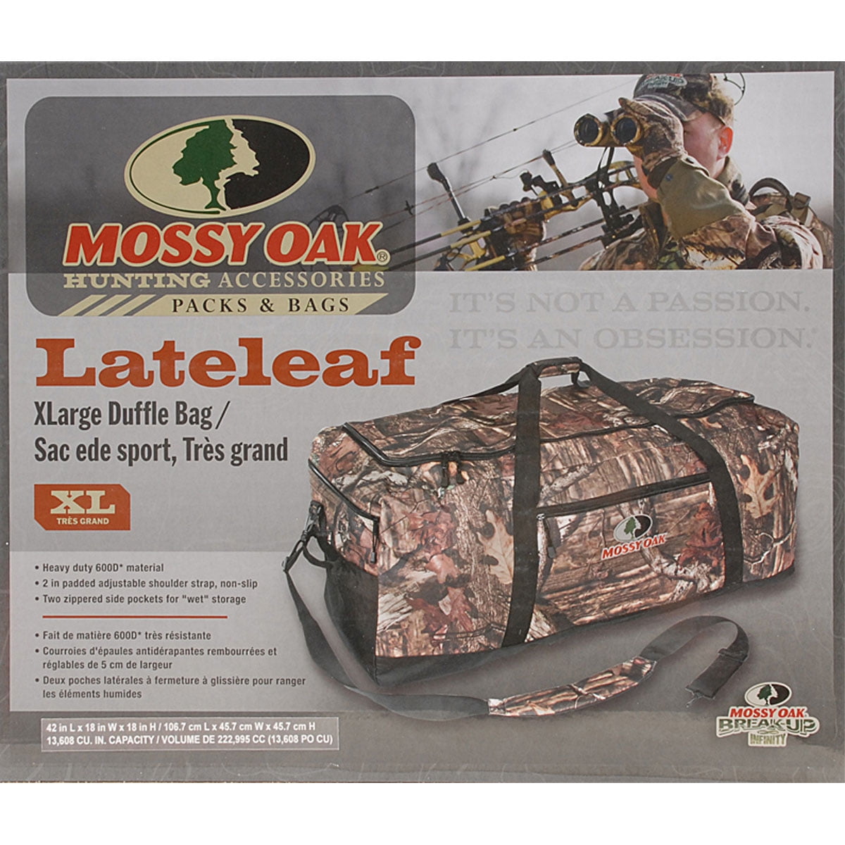 mossy oak duffle bag