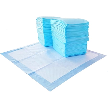 Scented Dog and Puppy Pee Pads, 5-Layer Leak-Proof Super Absorbent, Quick-Dry Surface, Potty Training, Regular (22x22"), 150 Count, Blue