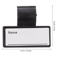 thumbnail image 2 of HLONK 10Pcs Plastic Stethoscope Name Tags with Clip for Stethoscope Tube Replacement, 2 of 8