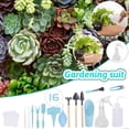 thumbnail image 2 of Gardening Succulent Planting Tools 16 Piece Set Garden Shovel Fork Rake, 2 of 4