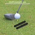 thumbnail image 1 of OUNONA 4 Pcs Extension d'Arbre de Putter Fibre de Carbone Durable Accessoires de Club de Golf Noir, 1 of 7