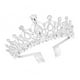 thumbnail image 2 of Tiara de boda, corona de cristal con diamantes de imitación, diadema de boda, peine para corona nupcial, bodas, bailes, desfiles, fiestas de princesa, cumpleaños, 2 of 8