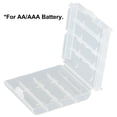 thumbnail image 3 of Boîte de Rangement en Plastique pour Piles AA AAA Conservation 67x60x18mm, 3 of 9
