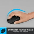 thumbnail image 2 of Logitech M330 SILENT PLUS Wireless Mouse, 2.4GHz with USB Nano Receiver, 1000 DPI Optical Tracking, 2-year Battery Life, Compatible with PC, Mac, Laptop, Chromebook, Black, 2 of 7