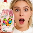 thumbnail image 3 of 24/48 Pack Kids Valentines Day Cards Classroom Exchange DIY Candy Cards Jar Shaped Candy Holders For School Classroom Party, 3 of 7