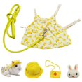 thumbnail image 1 of Conjunto De Ropa De Conejo, Accesorios De Correa Para Mascotas, Conjunto De Disfraces De Animales De Moda Encantadores Serendint PT002497-05, 1 of 6