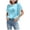 style-02 Sky Blue, variant on Clothes for Girls Girls' and Toddler Casual Graphic Short Sleeve T Shirts 1T 2T (Sky Blue,1-2 Years)