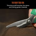thumbnail image 3 of Scotts 8 in. All-Purpose Steel Garden Utility Shears with Serrated Blades – Comfort Grip Yard and Garden Scissors for Pruning Plants, Flowers, and Herbs, 3 of 6