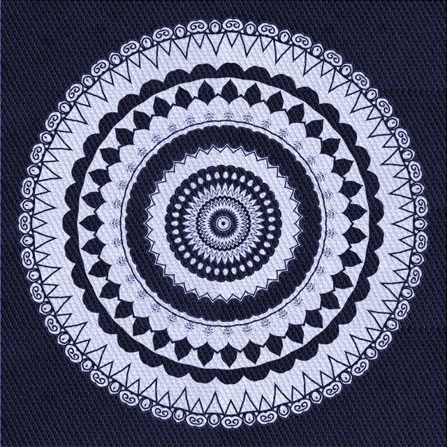 Ahgly Tapis d'Intérieur Lavable en Machine Carré Transitionnel Bleu Nuit, 5 Pieds Carré