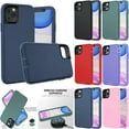 thumbnail image 2 of For iPhone 12/Pro /12 Pro Max / Mini Shockrpoof Liquid Silicone Hard Case, 2 of 11