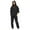 Black, variant on Women's Merry Print Hooded Sweatsuit Set, 2 Piece Loungewear Outfit, Cute Graphic Hoodie and Jogger Pants, Soft Fleece Tracksuit, Cozy Casual Matching Set Black L