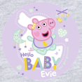 thumbnail image 2 of CafePress - Peppa Pig: Hello Baby Evie - Cute Infant Bodysuit Baby Romper - Size Newborn - 24 Months, 2 of 4
