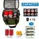 thumbnail image 2 of Bolsa de almuerzo con aislamiento Femular para trabajo, oficina, pícnic, 8.5 L, color verde militar, 2 of 7