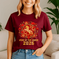 thumbnail image 4 of The Horse Happy New Year Tshirt, 2026 Celebration Shirt, Festive Party Tee, New Year Gifts, 4 of 5