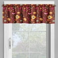 thumbnail image 2 of Ambesonne Retro Window Valance, Colorful Fifties Shapes, 54" X 18", Multicolor, 2 of 5