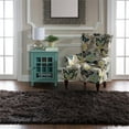 thumbnail image 2 of Riverbay Furniture Transitional Faux Fur Tufted Acrylic 5'x7' Rug in Brown, 2 of 6