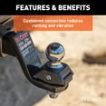 thumbnail image 5 of CURT 40047 RockerBall Cushion Hitch Trailer Ball 7,500 lbs, 2-Inch Diameter, 1-Inch Shank, 5 of 7