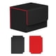 thumbnail image 3 of Caja de caja de cartas Tarjeta Caja de almacenamiento Box de juego coleccionable Caja de tarjetas Premium negro rojo, 3 of 8