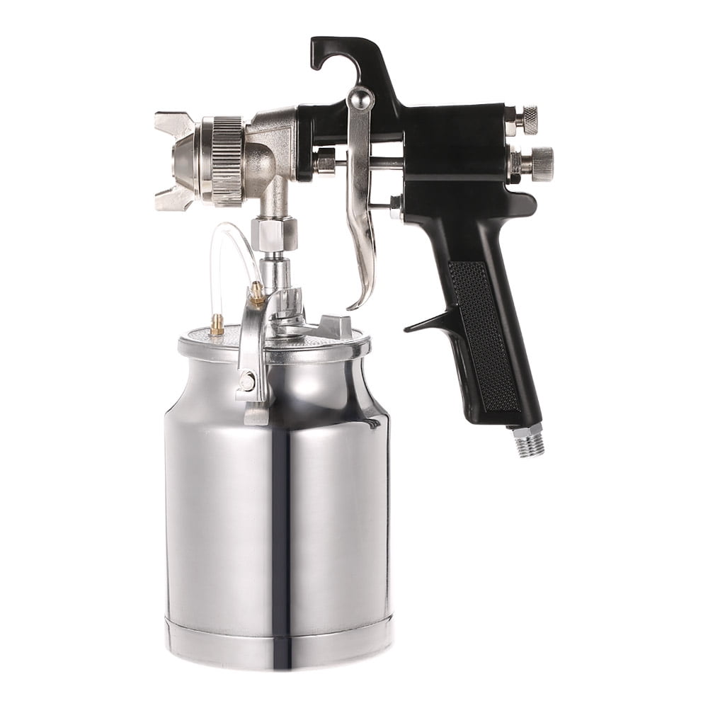 High Pressure Titan Cup Maxium Turbine Siphon Feed Paint Spray Gun 1.8mm Nozzle 1000cc