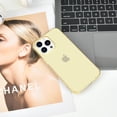 thumbnail image 4 of Case for iPhone 14 Pro 6.1 Inches, Transparent Silky Soft Touch Ultra-Thin Lightweight Shock Proof and Scratch-Proof Whole Body Protection Phone(Clear Yellow), 4 of 14