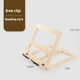 thumbnail image 3 of iron Portable Laptop Stand,Laptop Riser Holder Compatible with All Laptops frequently travel for work（30.5 * 24CM）, 3 of 5