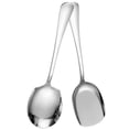 thumbnail image 3 of 1 Ensemble Cuillère Réutilisable Cuillère de Service pour Aliments Cuillère de Service pour Banquet Cuillère de Service en Acier Inoxydable, 3 of 8