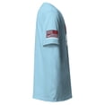 thumbnail image 4 of 0-2 NEVER SURRENDER Unisex t-shirt (Ocean Blue, 3XL), 4 of 4