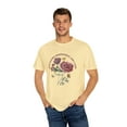 thumbnail image 5 of Comfy Love Blooms Unexpectedly Like A Rose T-shirt with Pink Lettering, 5 of 5