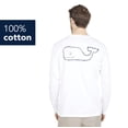 thumbnail image 3 of Remera de manga larga para hombre vineyard vines Vintage Whale, 3 of 6