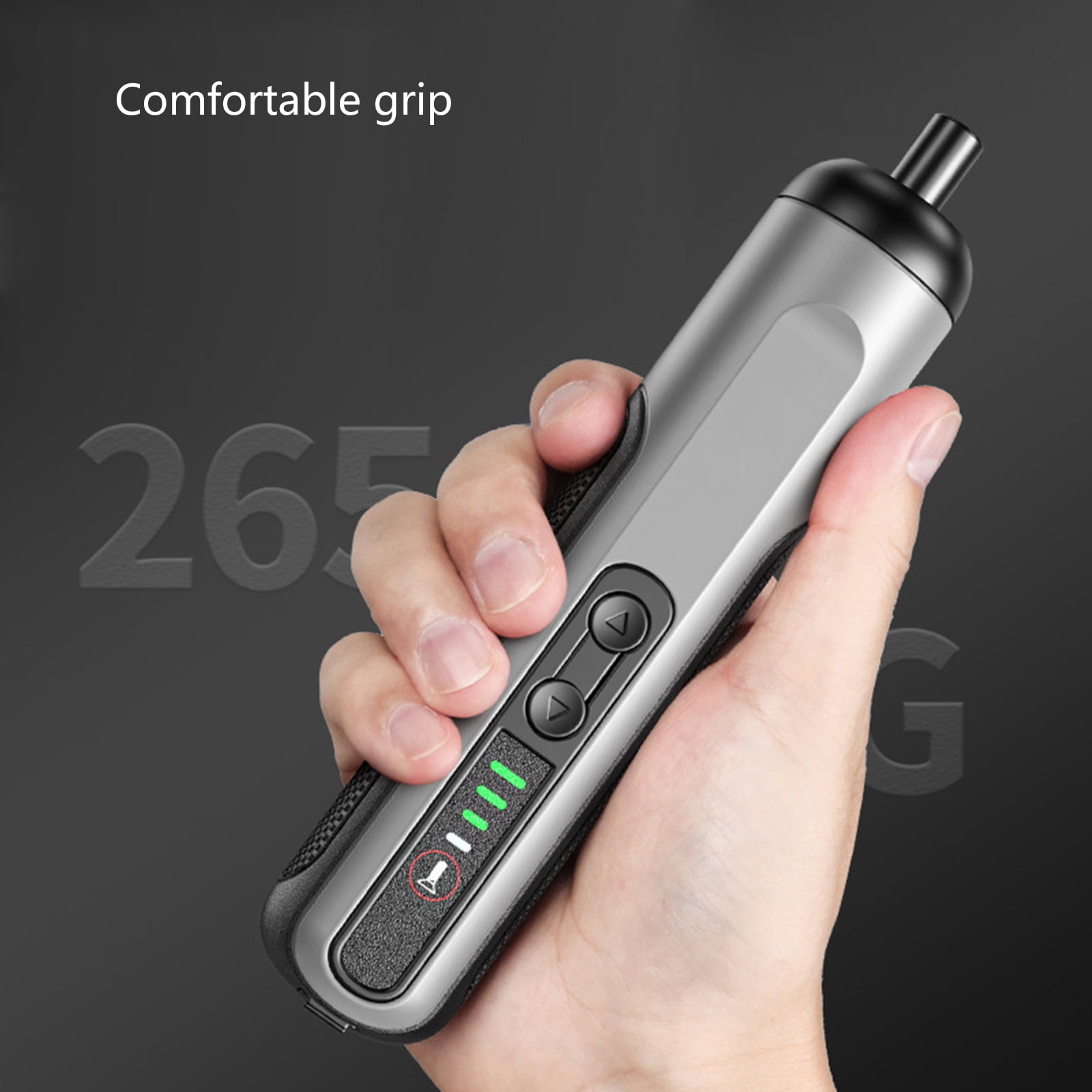 Cordless Electric Screwdriver Automatic Power Screwdriver Set Repair Tool with LED Lamp for Laptop Computer